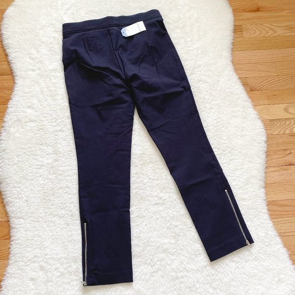 Skye's the limit Women's Pull over pants, Ankle zip, Dark blue, Size 8 - Picture 7 of 7